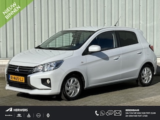 Mitsubishi Space Star 1.2 Dynamic / Dealer Onderhouden / Fabrieksgarantie t/m 02-2031 / Trekhaak afneembaar / Cruise Control / Apple CarPlay/Android Auto / Lichtmetalen Velgen / Climate Control / Camera /