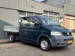Volkswagen Transporter 2.5 TDI 340 4Motion DC Openlaadbak Pick-up 4x4 Trekhaak 2500kg trekgewicht 5-Persoons Euro 4