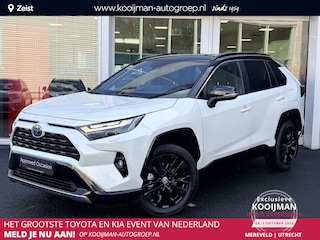 Toyota RAV4 AWD Bi-tone Navigatie, Stuurwiel- & Stoelverwarming, LED, PDC, LMV, Elek. bestuurdersstoel, Leder/stof