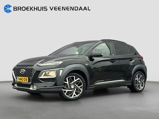 Hyundai Kona 1.6 GDI HEV Premium | Leder | Trekhaak | HUD | BLIS | Navigatie | Achteruitrijcamera | Airco | Apple Carplay/Android Auto|telefoonintegratie premium