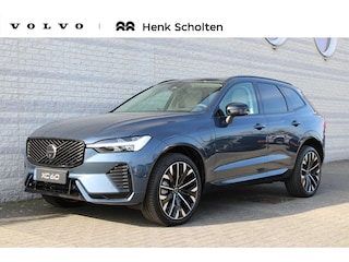 Volvo XC60 2.0 T6 Plug-in hybrid AWD Ultra Dark | Nappa leder blond/charcoal bekleding | Panoramadak | Visual Park Assist | 6,4 kw Boordlader | Actieve Luchtvering met Four-C | Stoelmassage | Adaptive Cruise control | Pilot Assist | Premium Pack | Preconditioning met timer | Getinte ramen | Headup display | Full Led | Driver Assistance | Driver Awareness | 21" 5-Spaaks V-velg glanzend zwart Diamond Cut | Bowers & Wilkins Audiosysteem | Google Maps | Google Assistant | Blis | Elektrische achterklep | Stoelventilatie voor | Verwarmbaar stuurwiel | Keyless | Elektrisch verstelbare voorstoelen met geheugen | Lichting Pack | Stoelverwarming voor en achter | Apple Carplay | Volvo Car UX | Elektrisch bedienbare achterklep | Verlichtingspack 2