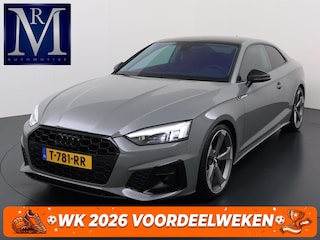 Audi A5 Coupé 40 TFSI S edition S LINE IN- EN EXTERIEUR | TOPSTAAT! | 20 INCH| LEER| CAMERA| STOELVERWARMING| MATRIX LED| QUANTUM GRIJS
