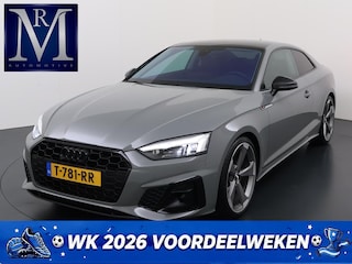 Audi A5 Coupé 40 TFSI S edition S LINE IN- EN EXTERIEUR | TOPSTAAT! | 20 INCH| LEER| CAMERA| STOELVERWARMING| MATRIX LED| QUANTUM GRIJS
