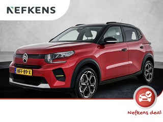Citroën C3 Max 44 kWh 113pk Automaat | Navigatie | Achteruitrijcamera | Parkeersensoren Voor en Achter | Comfortstoelen | LED Koplampen | Head-up Display | Dodehoek Detectie | Climate Control | Cruise Control | 17" Lichtmetalen Velgen | Apple Carplay/Android Auto |