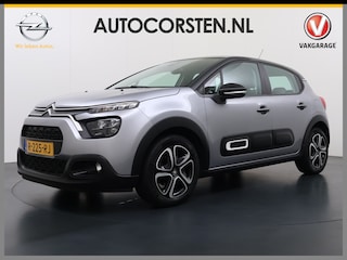 Citroën C3 1.2I Navi* Ecc Stoelverwarming Apple Carplay Android Auto Cruise Control Shine Business Mirrorlink Led Lmv Regen-Lichtsensor Keyless Verkeersbord detectie Origineel Nederlandse Auto