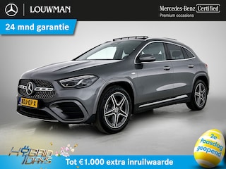 Mercedes-Benz GLA 250 e AMG Plug-In Hybride AMG Line | Panorama Schuif-Kanteldak | Trekhaak | Burmester® | Memory Voorstoelen | Distronic | AC en DC LAden. Inclusief 24 maanden Mercedes-Benz Certified garantie voor Europa.