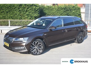 Skoda Superb Combi Skoda 1.4 TSI iV Laurent & Klement 218PK | Lederen interieur | Elektrische stoel met geheugen | Wegklapbare trekhaak | Climate Control 3-zone |