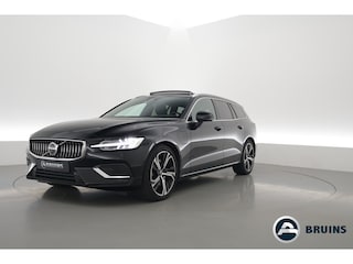 Volvo V60 2.0 T6 Plug-in hybrid AWD Plus Bright | Long Range | Pano-dak | Trekhaak | Sport stoelen | H&K Audio | 360 cam | AcC
