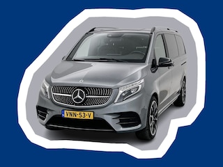 Mercedes-Benz V-klasse 300d Lang DC Avantgarde AMG line Leder Brabus velgen Airmatic Elektrische schuifdeuren 360 camera Navigatie Trekhaak afneembaar