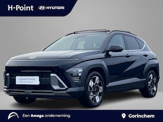 Hyundai Kona 1.6 GDI HEV 140pk Comfort smart Sky++ | SCHUIF/KANTELDAK | PREMIUM INTERIEUR | 360° CAMERA | FABRIEKSGARANTIE T/M 08-2029 |