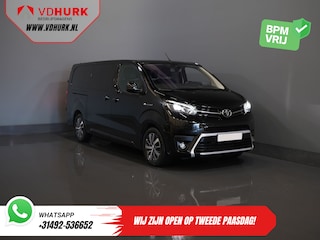 Toyota Proace 75kWh L3 345km WLTP Snellader/ 2xSchuifdeur/ Keyless/ Carplay/ Head Up/ Navi/ Camera/ Cruise/ Climate/ PDC