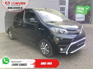 Toyota Proace 75kWh L3 345km WLTP Snellader/ 2xSchuifdeur/ Keyless/ Carplay/ Head Up/ Navi/ Camera/ Cruise/ Climate/ PDC