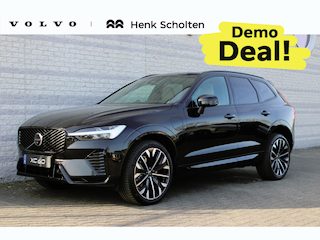 Volvo XC60 2.0 T8 Plug-in hybrid AWD Ultra Black Edition Exec | Nordico Microtech Cardamom Quilted bekleding | Panoramadak | Visual Park Assist | 6,4 kw Boordlader | Actieve Luchtvering met Four-C | Adaptive Cruise control | Pilot Assist | Premium Pack | Preconditioning met timer | Getinte ramen | Headup display | Full Led | Driver Assistance | Driver Awareness | 21" 5-Spaaks V-velg glanzend zwart Diamond Cut | Bowers & Wilkins Audiosysteem | Google Maps | Google Assistant | Blis | Elektrische achterklep | Stoelventilatie voor | Verwarmbaar stuurwiel | Keyless | Elektrisch verstelbare voorstoelen met geheugen | Lichting Pack | Stoelverwarming voor en achter | Apple Carplay | Volvo Car UX | Elektrisch bedienbare achterklep | Verlichtingspack 2
