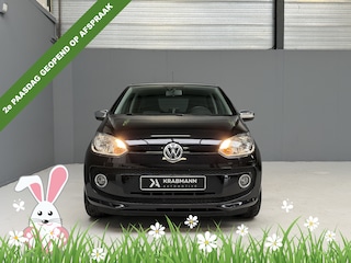 Volkswagen Up 1.0 high up! Black Up! Standkachel|5drs|Cruise|Airco