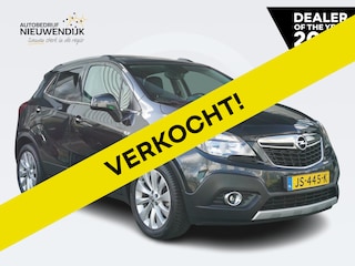 Opel Mokka 1.4 T Innovation 4x4 / TREKHAAK / 1E EIGENAAR / NL AUTO / PANO / LEDER / PDC V+A / CAMERA / NAVI / DAB / STOELV. / STUURV. / CLIMATE / CRUISE / 18'' LMV (All-season)