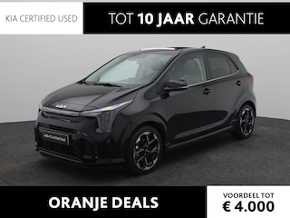 Kia Picanto 1.0 DPI GT-Line | Schuif/Kanteldak | Stoel/Stuurverwarming | Camera | Lichtmetalen velgen |