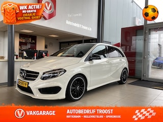 Mercedes-Benz B-klasse 180 AMG Night edition,Nl Auto, Automaat,Panoramadak,Navigatie,Parkeersensor V&A,Trekhaak,Climate&Cruiscontrol,Spraakbediening,Leder- Alcantara.18 Inch Lmv