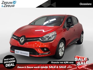 Renault Clio 0.9 TCe Limited NAVI AIRCO PARKEERSENSOREN CRUISE CONTROLE BLUETOOTH LM VELGEN 5 DEURS ZEER MOOIE AUTO PAS 67000KM