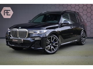 BMW X7 xDrive40i High Executive | 7 ZITS | SKYLOUNGE | ADAPTIVE | LASERLIGHTS | NAPA LEER | TREKHAAK | STOEL & STUURVERWARMING | PRIVACY GLAS | HEAD UP | 360 CAMERA | HARMON & KARDON | SUEDE HEMEL | COMFORT STOELEN | CRYSTAL | SOFTCLOSE |