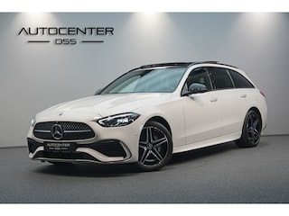 Mercedes-Benz C-klasse Estate 300 e AMG ✅ PANO ✅ NIGHT ✅ KEYLESS ✅ CAMERA ✅ BTW