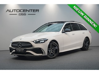 Mercedes-Benz C-klasse Estate 300 e AMG ✅ PANO ✅ NIGHT ✅ KEYLESS ✅ CAMERA ✅ BTW