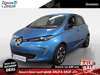 Renault Zoe R90 Intens 41 kWh KOOPACCU INCLUSIEF ACCU AUTOMAAT AIRCO PARKEERSENSOREN CRUISE CONTROLE 41KW ACCU 5 DEURS LM VELGEN DEALER ONDERHOUDEN ZEER MOOIE AUTO