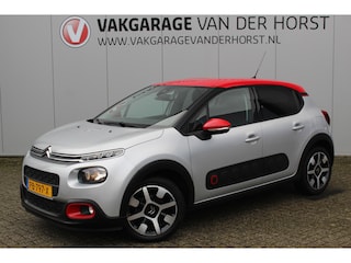 Citroën C3 1.2-110pk Shine. Erg nette en goed onderhouden Citroën C3. Two tone color. Autm. airco, trekhaak, All Season banden rondom, camera, cruise control, telefoonvoorb., navigatie, LM wielen, parkeersensoren etc.