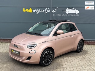 Fiat 500 La Prima 42 kWh *schuifdak *stoelverw. *camera