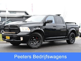 Dodge Ram 1500 5.7 V8 4x4 Quad Cab 6'4 Sport Black Edition Camera, Cruise, Automaat, Multimedia, 402PK, 4x4, Trekhaak, Leder, UNIEK!