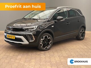 Opel Crossland 1.2 TURBO 110PK ULTIMATE Alcantara | Camera | Carplay | Parkeersensoren Rondom | Climate Control | 17" Lichtmetaal | Camera  | Achteruitrijcamera | Apple Carplay/Android Auto|telefoonintegratie premium | Bluetooth telefoonvoorbereiding
