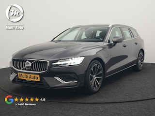 Volvo V60 T6 AWD Core Bright LONG RANGE Plug In Hybrid 350pk Dealer O.H. PHEV | Camera | Lederen Sportstoelen & Stuur Verwarmd | Google Assistent | Apple Carplay | Keyless | Achterbank Verwarmd | Navigatie | DAB | Virtual | 18"L.M |