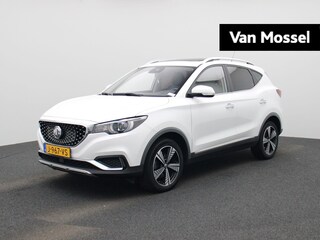 MG ZS Luxury 45 kWh | WLTP 263 KM | Panorama/Schuif-Kanteldak | LMV | Cam | ACC | Airco | DAB | Navigatie | Stoel verwarming | 1e Eigenaar |