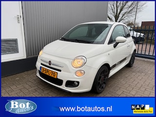 Fiat 500 0.9 TwinAir Lounge / AIRCO / LMV / SLECHTS 65.604 KM / SPORTIEF / STRIPING