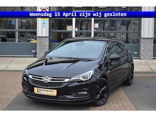 Opel Astra 1.4 Turbo Black Edition Navi Airco Leder Schuifdak 150 Pk Km 74.500!!