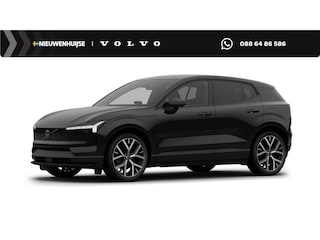 Volvo EX30 Single Motor Ext Range Plus Black Ed Europa 69 kWh | Google | Long Range | Adaptieve Cruise Control | DAB | Elek. Stoelen | Keyless | Warmtepomp | Camera | Elek. Achterklep | Harman Kardon Audio | Stoel-/Stuurverwarming | Getint Glas | 20" LM