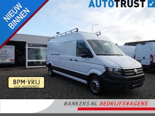 Volkswagen Crafter 2.0TDI 177PK, L4H2, Dubbel lucht, DSG, Airco, Trekhaak 3.500 KG