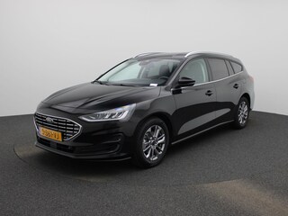 Ford Focus Wagon 1.0 EcoBoost Hybrid Titanium | Cruise Control | Navigatie | Parkeersensoren Voor + Achter | Airco | Apple Carplay/ Android Auto |
