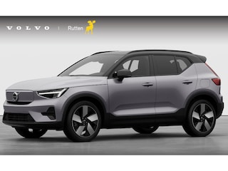 Volvo EX40 252PK Automaat Single Ext. Range Plus 82 kWh / Lounge Pakket / Extra getint glas / 360 Camera / 20'' velgen / Panoramadak / Zwart dak / Harman Kardon / Adaptieve cruise control / Getint glas / Stoel en stuurwielverwarming / parkeersensoren met 360 camera /  BLIS