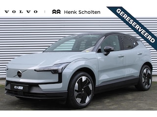 Volvo EX30 Single Motor Extended Range Plus 69 kWh | Vapour Grey | Extra Getint Glas | Achteruitrijcamera | Cruise Control Adaptief Met Stop&Go + Stuurhulp | DAB Ontvanger | Electronic Climate Controle | Elektrisch Bedienbare Achterklep