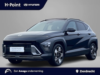 Hyundai Kona 1.6 GDI HEV 140pk Comfort smart Sky++ | SCHUIF/KANTELDAK | PREMIUM INTERIEUR | 360° CAMERA | FABRIEKSGARANTIE T/M 08-2029 |