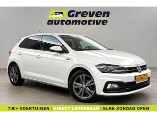 Volkswagen Polo 1.0 TSI R-Line | Beats | Virtual | Adap. Cruise | Carplay | Trekhaak | Clima | Parkeersens. | NAP