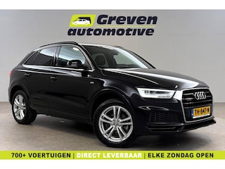 Audi Q3 2.0 TFSI Quattro 221PK S-line | Camera | Cruise | Leder | Navi | Stoelverw. | Keyless | NAP
