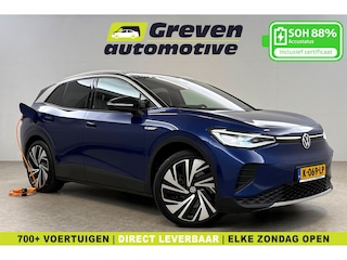 Volkswagen ID.4 First Max 77 kWh | SOH 88% | Snelladen | Pano | HuD | Virtual | IQ Lights | 360° | Memory | Sfeer | Stoel/Stuur verw. | Adap. Cruise | Carplay | NAP