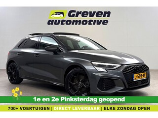 Audi A3 30 TFSI S-line Black optic | Pano | Virtual | Carplay | Cruise | Navi | Parkeersens.