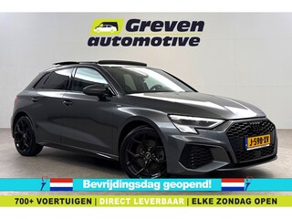 Audi A3 30 TFSI S-line Black optic | Pano | Virtual | Carplay | Cruise | Navi | Parkeersens.