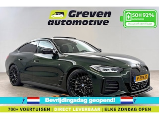 BMW i4 eDrive40 84 kWh M-Sport | M-Performance kit | Pano | 20''LMV | Widescreen | BMW-LED | Snelladen | SOH 92% | Camera | Sfeer | Virtual | Trekhaak | Carplay