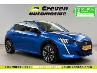 Peugeot 208 EV GT 350 50 kWh | Snelladen | SOH 91% | Pano | 360° | Virtual | Sfeerverl. | Carplay | Stoelverw. | Keyless | NAP