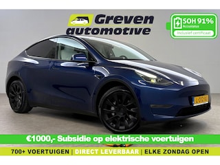 Tesla Model Y 75kwh Long Range AWD | Snelladen | SOH 91% | Autopilot | Pano | Camera | Memory | Stoel/Stuur verw.