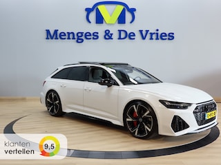 Audi A6 Avant TFSI quattro Dynamic Plus Keramisch | 4WS | Softclose | Panorama  | Laser | B&O | Stoel Ventilatie | Memory | Head UP | Design Pakket Rood