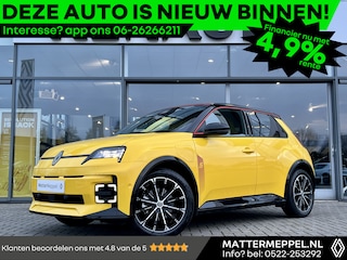 Renault 5 Comfort Range Iconic Cinq 52 kWh 150PK | Harman Kardon | SOH 100% | Pack Safety | Pack Advanced Driving | Stoel+Stuurverwarming | SOH 100% | V2L Adapter | Navigatie | Climate Control | Blindspot | Apple CarPlay/Android Auto